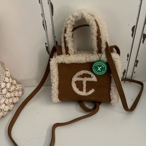 Ugg x Telfar small Shearling shopper